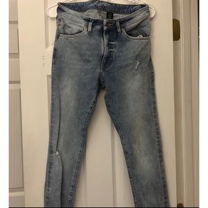 H&M denim skinny jeans mens size 31X32